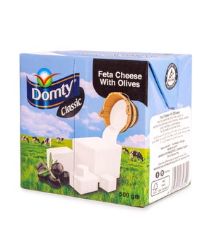DOMTY CHEESE - OLIVE 500g * 24